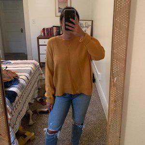 Gold Stitch Sweater
